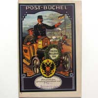Postbüchel für das Jahr 1915, Oldtimer Motiv