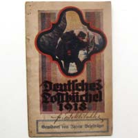 Deutsches Postbüchel für das Jahr 1918