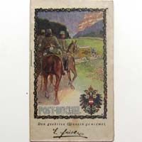Postbüchel für das Jahr 1918