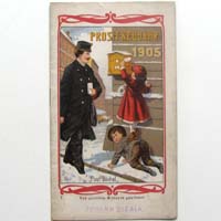 Postbüchel für das Jahr 1905