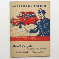 Postbüchel für das Jahr 1964