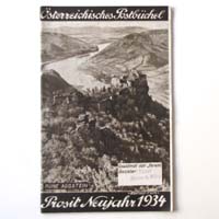Postbüchel für das Jahr 1934