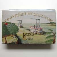 Old candies box of Norris Candies, Altanta, GA