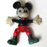 Mickey Mouse, Celluloid, sehr alt