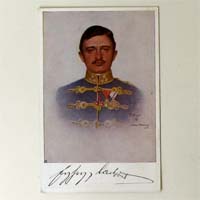 Kaiser Karl I., Ansichtskarte