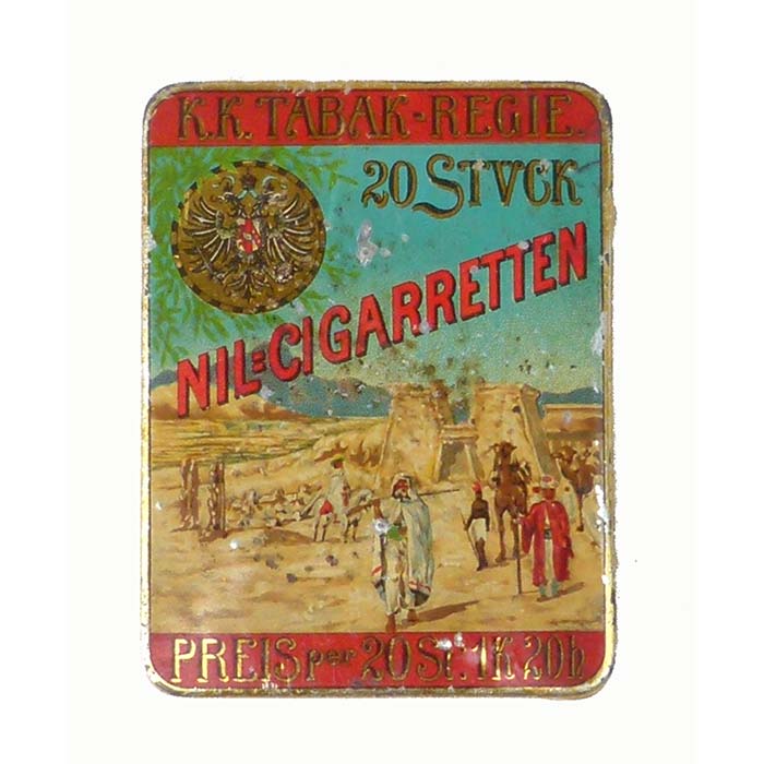 Nil Cigarretten, K&K Tabak-Regie, um 1900