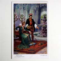 Rübezahl und Prinzessin Emma, F. Elßner, Ansichtskarte