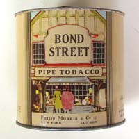 Bondstreet Pipe Tobaccco, rundes Format