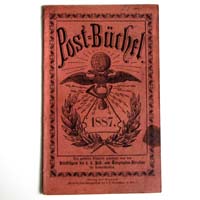 Postbüchel für das Jahr 1887