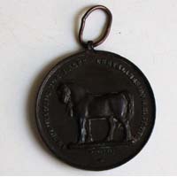 Medaille der belgischen Pferdezuchtgesellschaft, 1880
