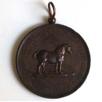 Medaille, Leopold II. von Belgien, Pferdezuchtverband