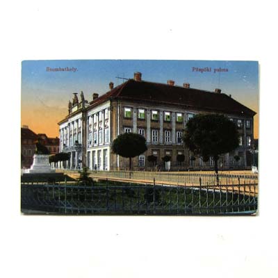 Szombathely, Bischofspalast, alte Ansichtskarte