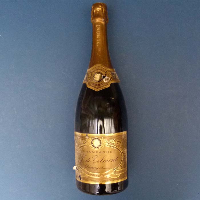 J. De Clermont Damery, Champagne Brut, 1980 Magnum