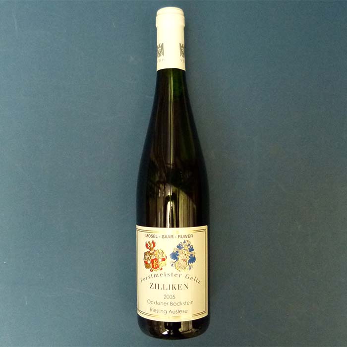 Zilliken, Forstmeister Geltz, Riesling, 2005