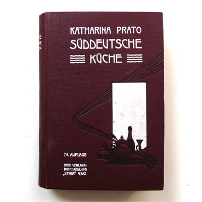 Süddeutsche Küche, Katharina Prato, 1926