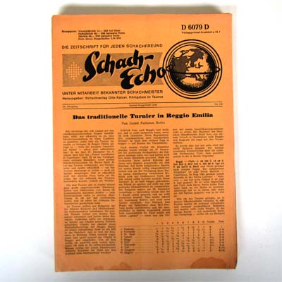 Schach-Echo, 34. Jahrgang, 22 Hefte, 1976