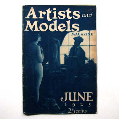Artists and Models, altes Erotik - Magazin, 1925