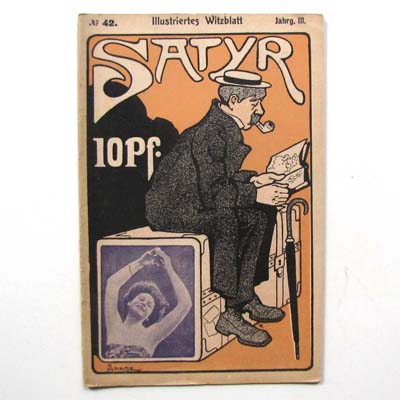 Satyr, Illustriertes Witzblatt, Nr. 42, 1906