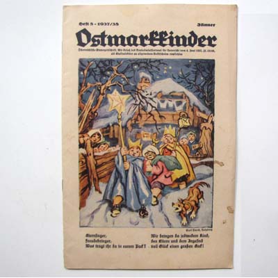Ostmarkkinder, Kinderzeitschrift, Heft 5 - 1937/38