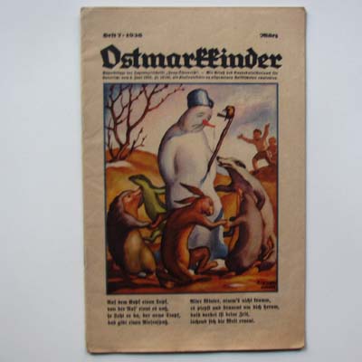 Ostmarkkinder, Kinderzeitschrift, Heft 7 - 1936