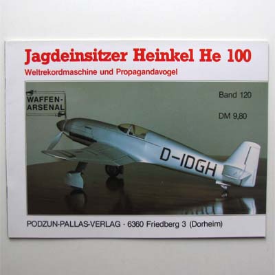 Jagdeinsitzer Heinkel He 100 - H.P. Dabrowski