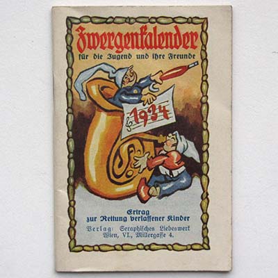 Zwergenkalender, Seraphisches Liebeswerk, 1934
