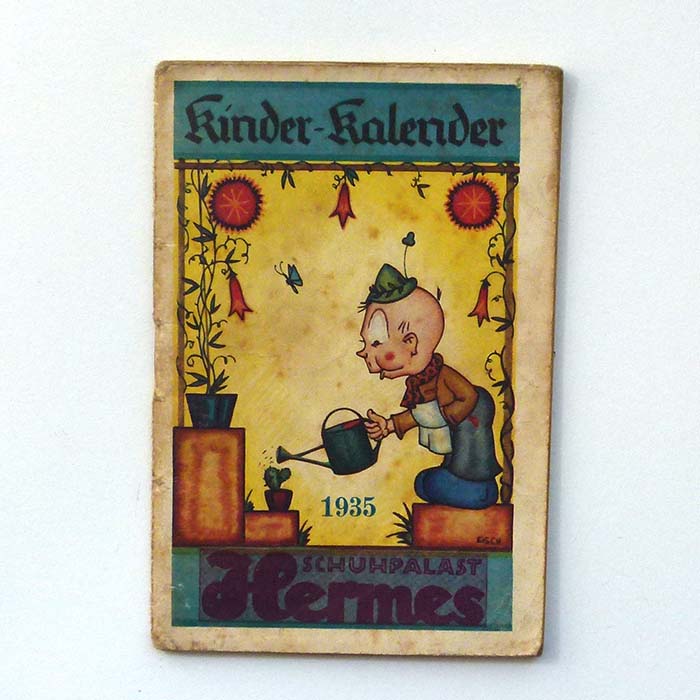 Kinder-Kalender, Schuhpalast Hermes, 1935