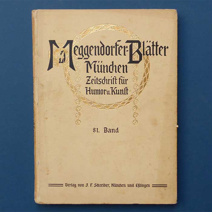 Meggendorfer Blätter. Zeitschrift für Humor, 1910