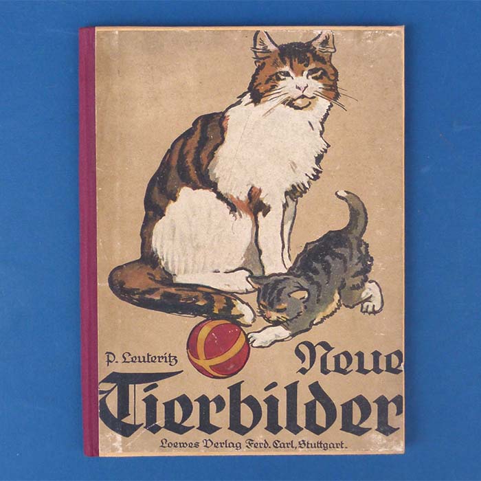Neue Tierbilder, P. Leuteritz, Kinderbuch, 1919