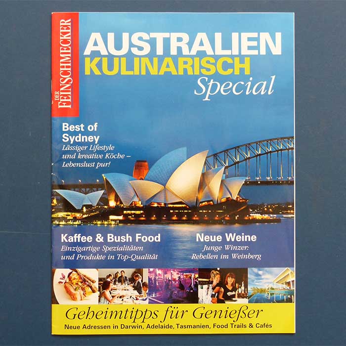 Der Feinschmecker, Australien kulinarisch, Kochmagazine