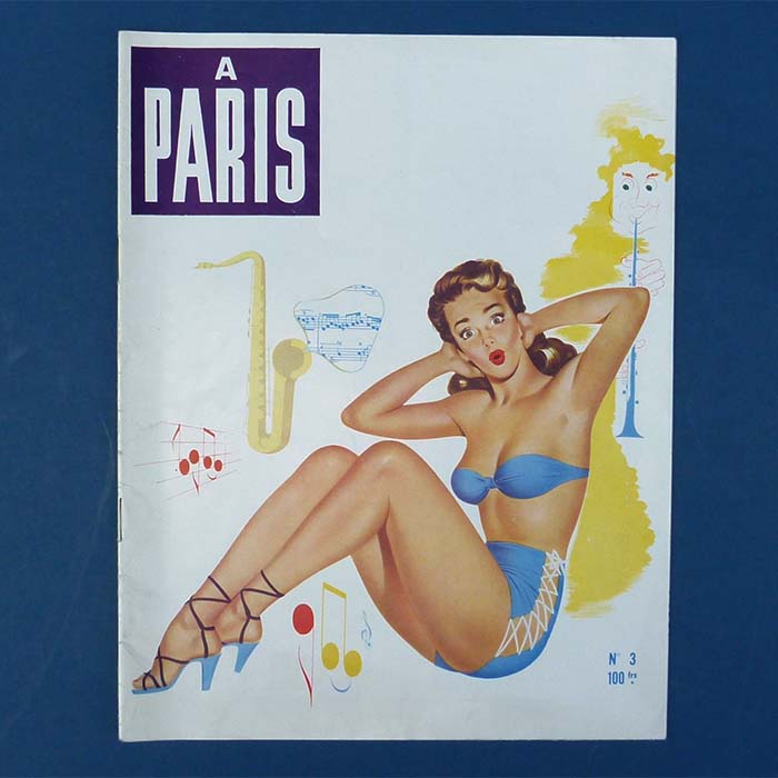 A Paris, Monatsmagazin, Erotikzeitschrift, Nr 3