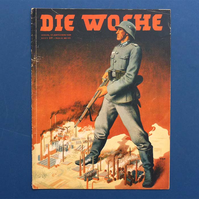 Die Woche, Zeitschrift, 2. Weltkrieg, Heft 39 - 1939