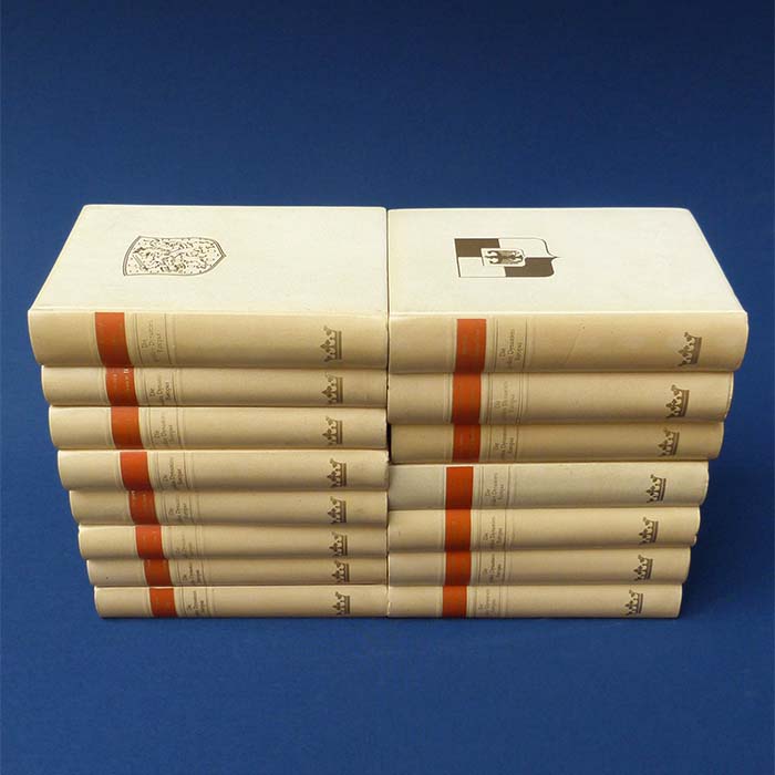 Die großen Dynastien Europas, 15 Bände, 1970