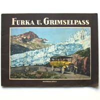 Furka & Grimsel Pass, alte Foto-Ansichten-Album