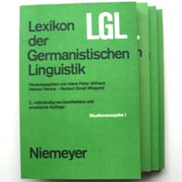 Lexikon der germanistischen Linguistik, Studienausgabe