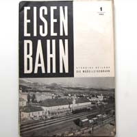 Eisenbahn, Modelleisenbahn, Zeitschrift, 8 Hefte, 1952