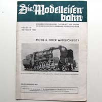 Die Modelleisenbahn, Zeitschrift, 1948