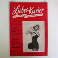 Liebeskurier, Nr. 8, 1950, Erotikzeitschrift