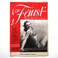 Dr. Faust, alte Erotik-Zeitschrift, Dötsch, 1949